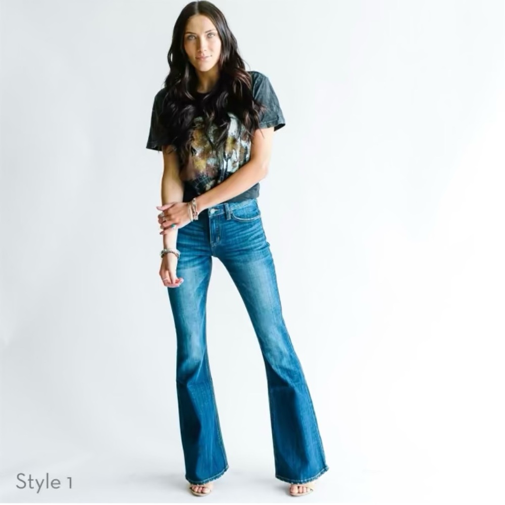 Kancan Flare Jeans - Size 7